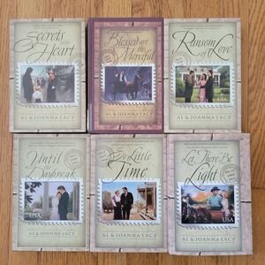 6 Christian Romance Mail Order‎ Brides Large Print Books Al Joanna Lacy